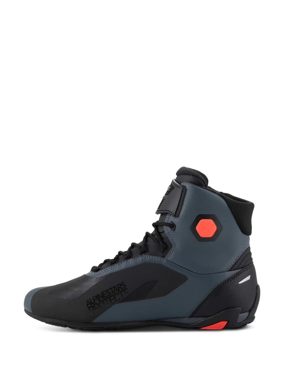 Alpinestars Faster-4 Shoes in Black/Gray/Red