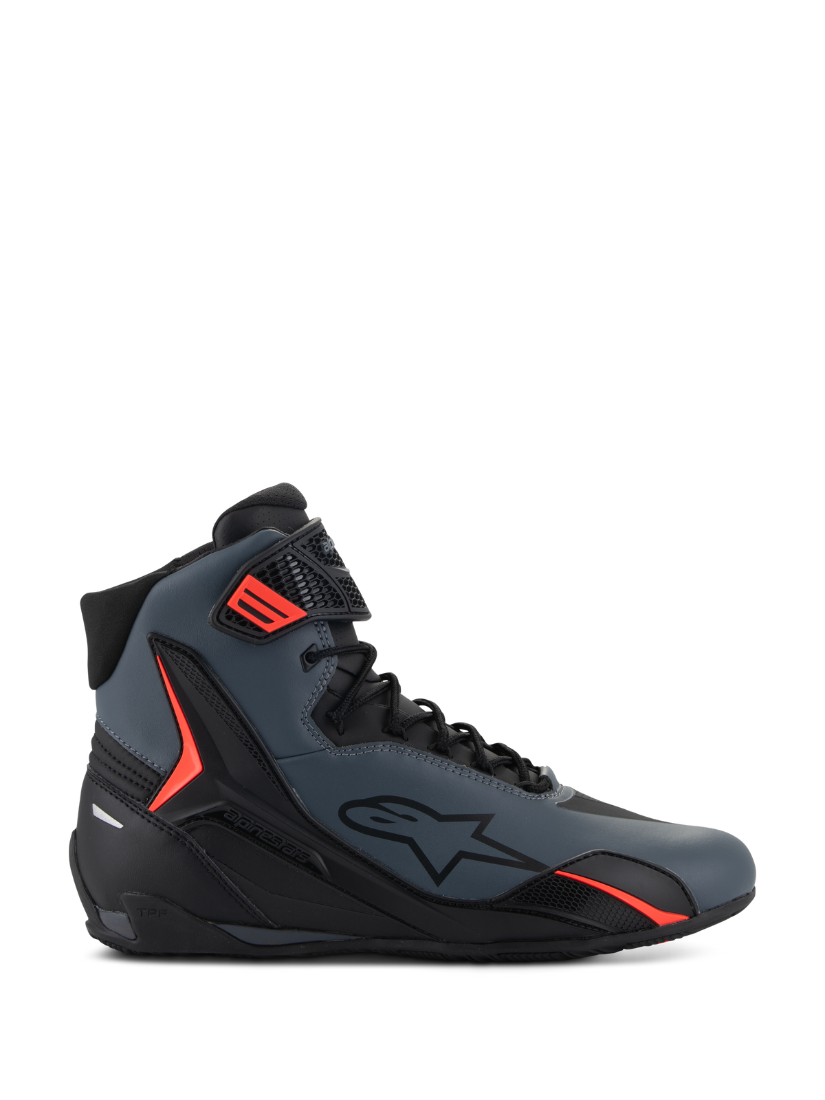 Alpinestars Faster-4 Shoes in Black/Gray/Red