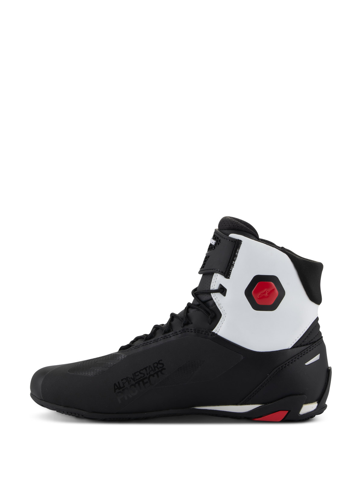 Alpinestars Faster-4 Shoes in Black/White/Red
