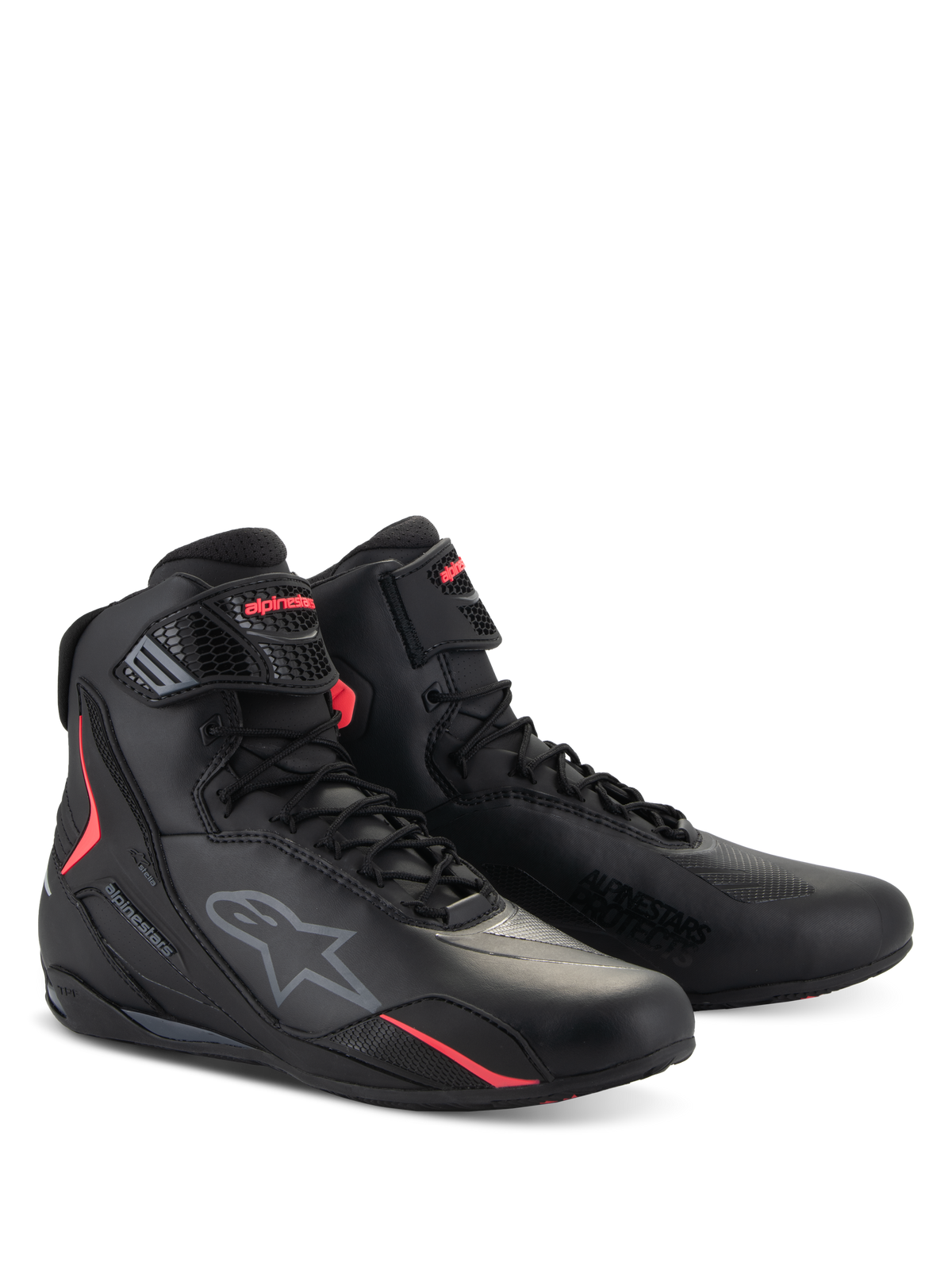 Alpinestars Stella Faster-4 Shoes in Black/Pink