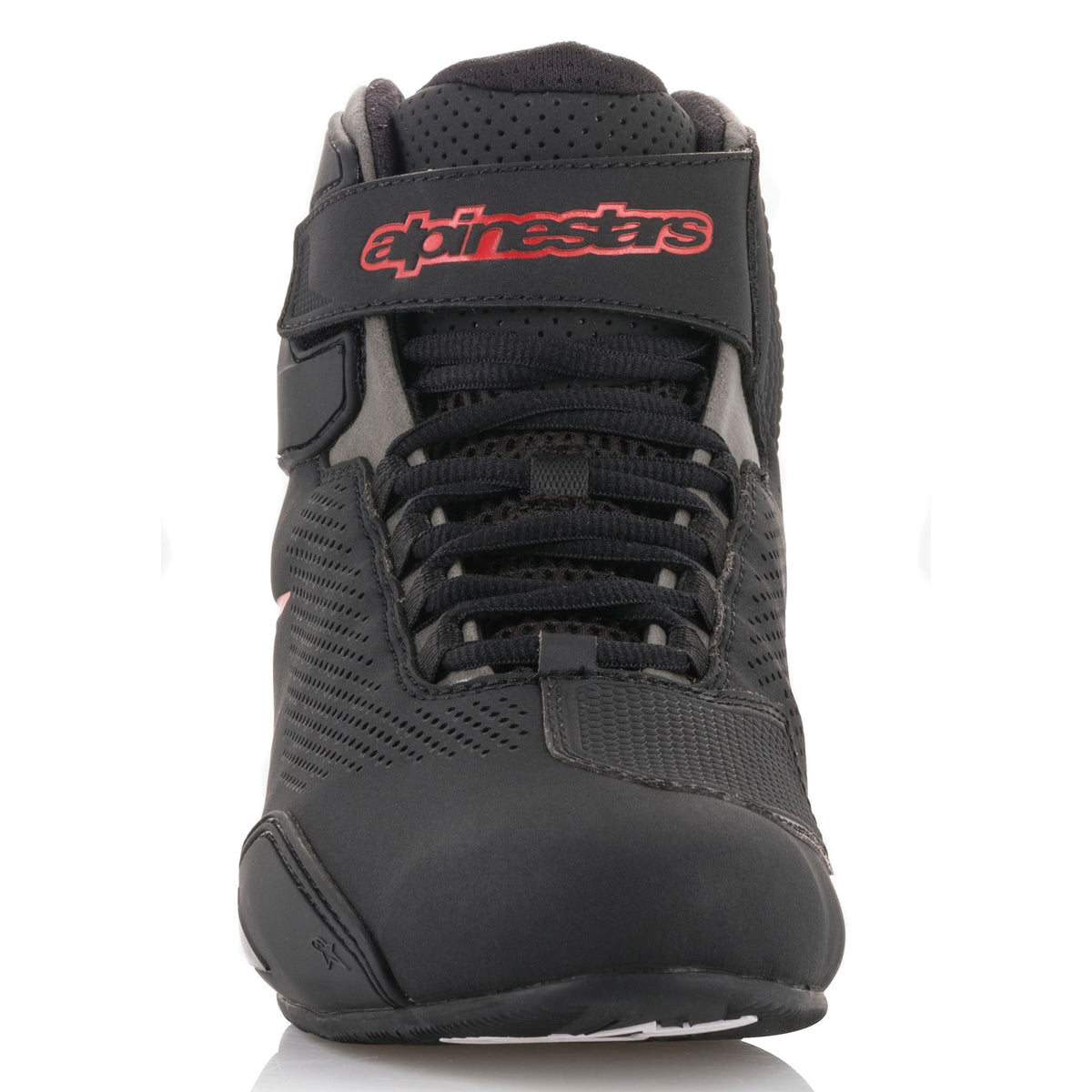 Alpinestars Sektor Vented Shoes in Black/Gray/Red