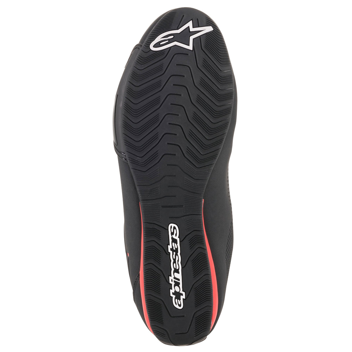 Alpinestars Sektor Vented Shoes in Black/Gray/Red