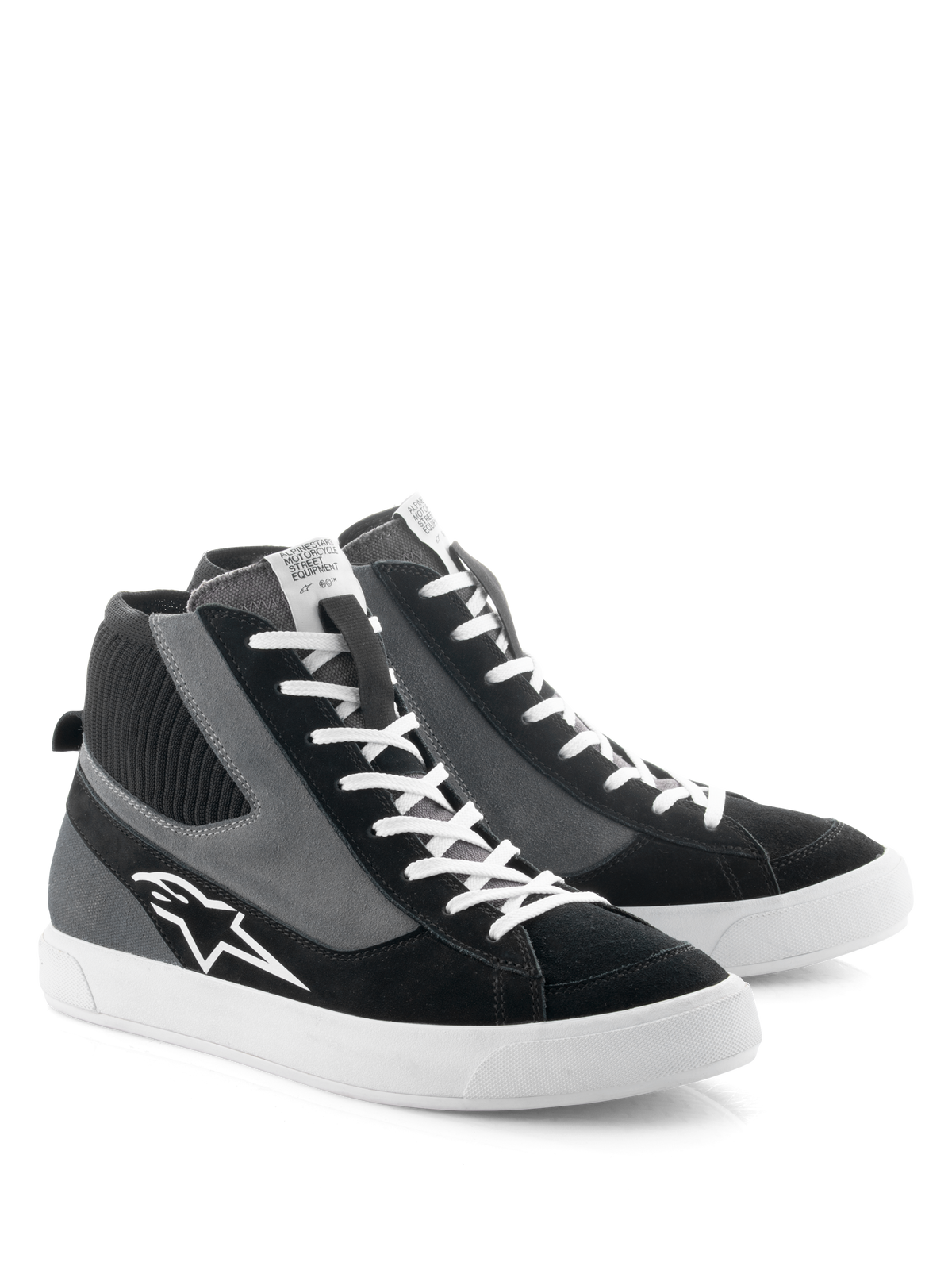 Alpinestars Stated Shoes in Black/Gray/White