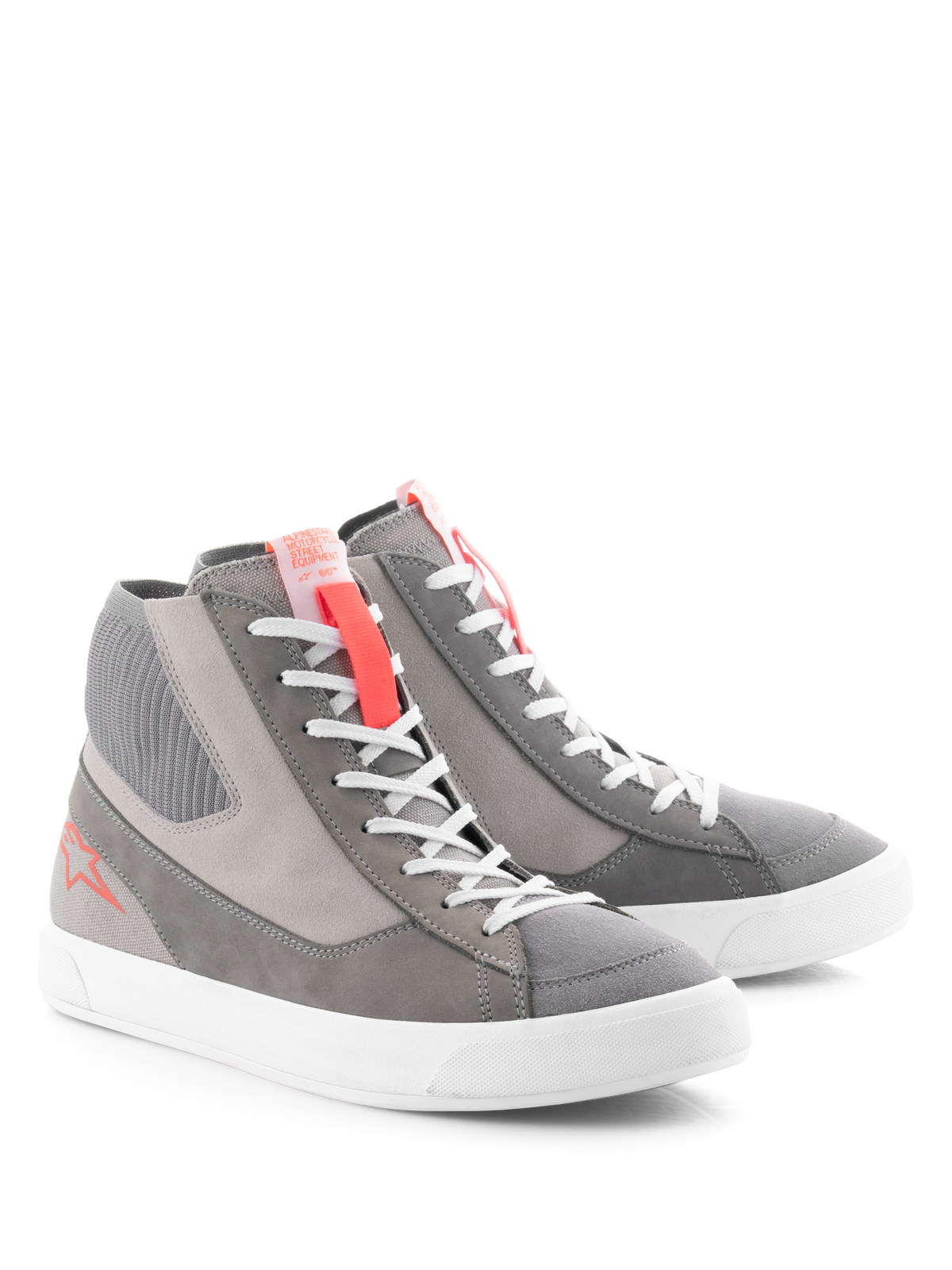 Alpinestars Stated Shoes in Gray/Red/White