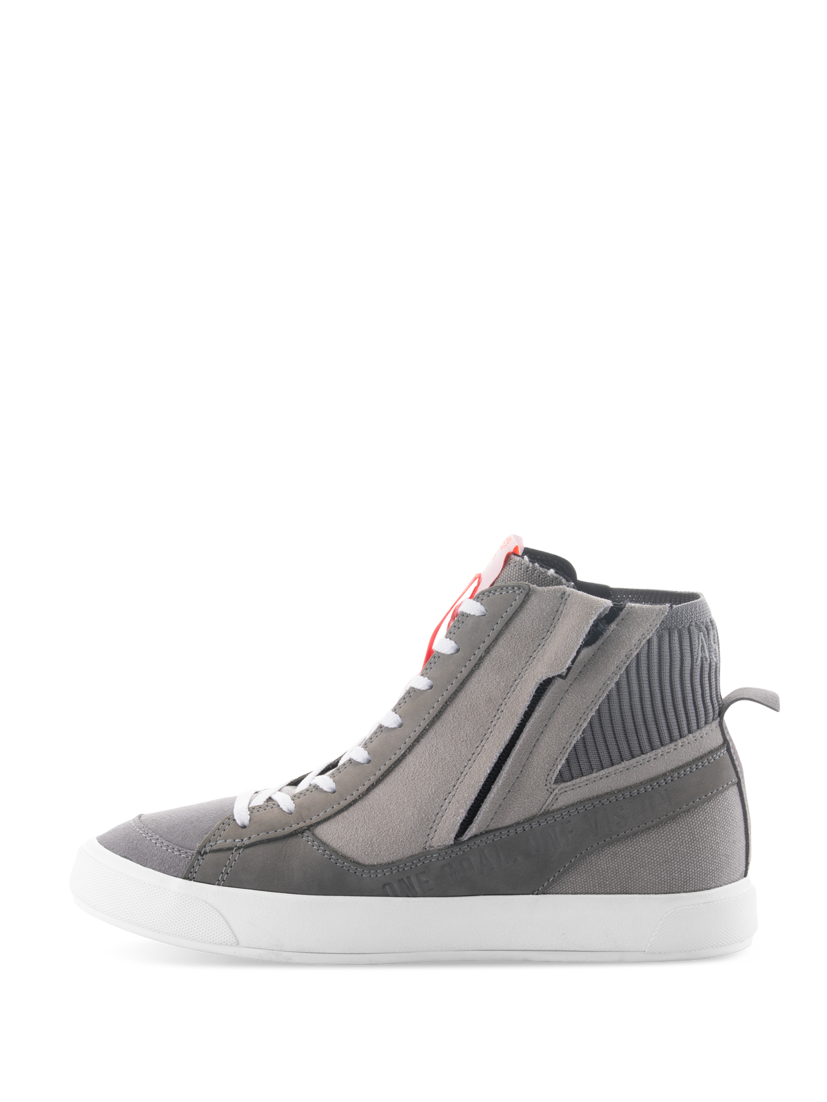 Alpinestars Stated Shoes in Gray/Red/White