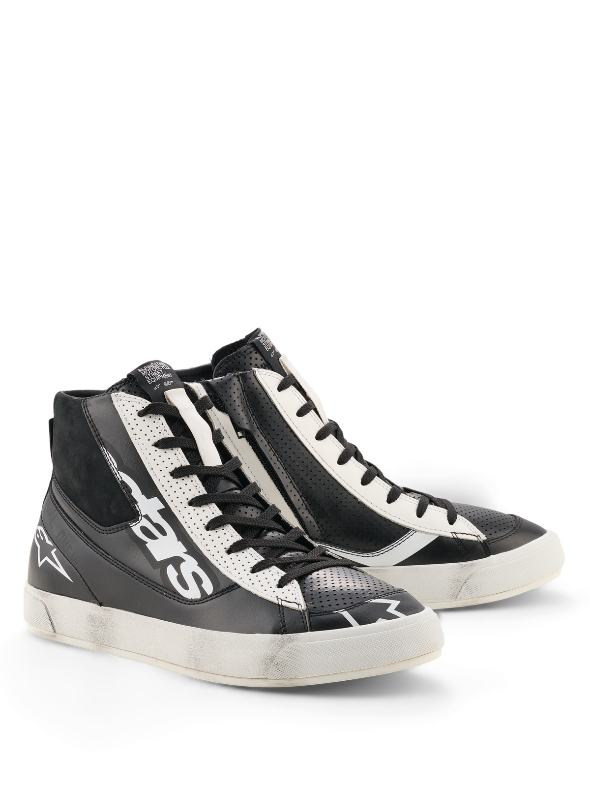 Alpinestars Stated Flair Shoes in Black/White