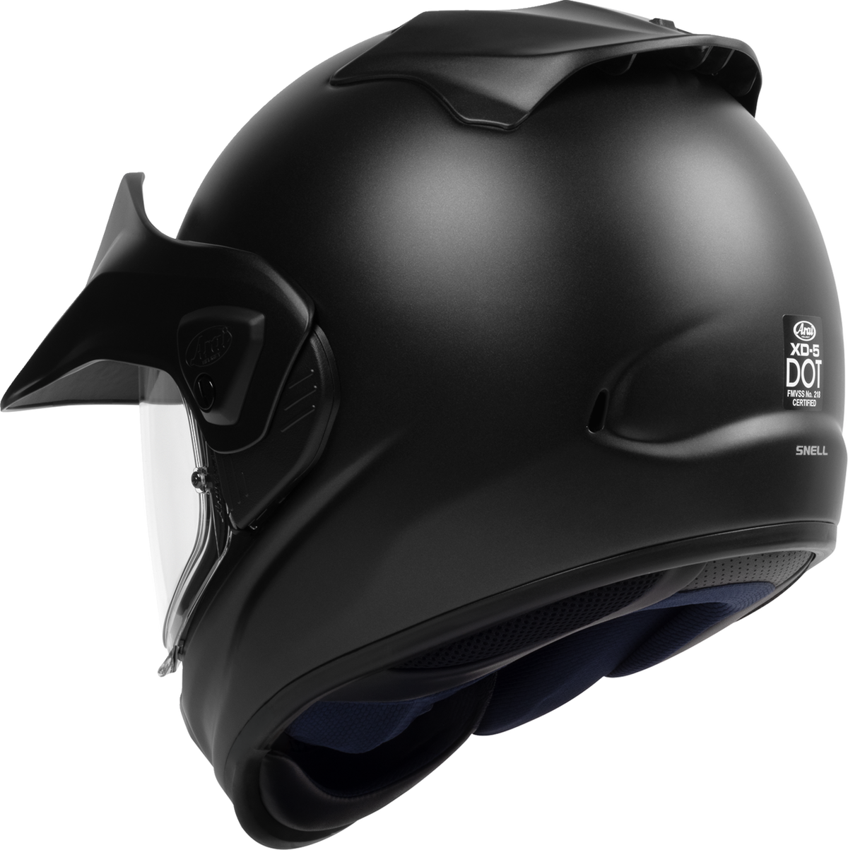 Arai XD-5 Helmet in Black Frost