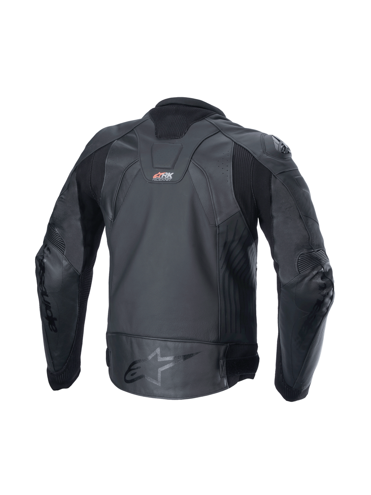 Alpinestars GP Plus R v4 Rideknit® Leather Jacket in Black/Black