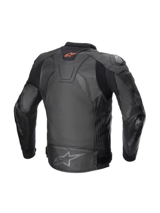 Alpinestars GP Plus v4 Leather Jacket in Black/Black