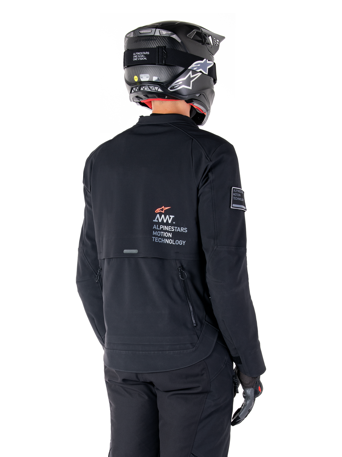 Alpinestars AMT-8 Stretch Drystar® XF Jacket in Black