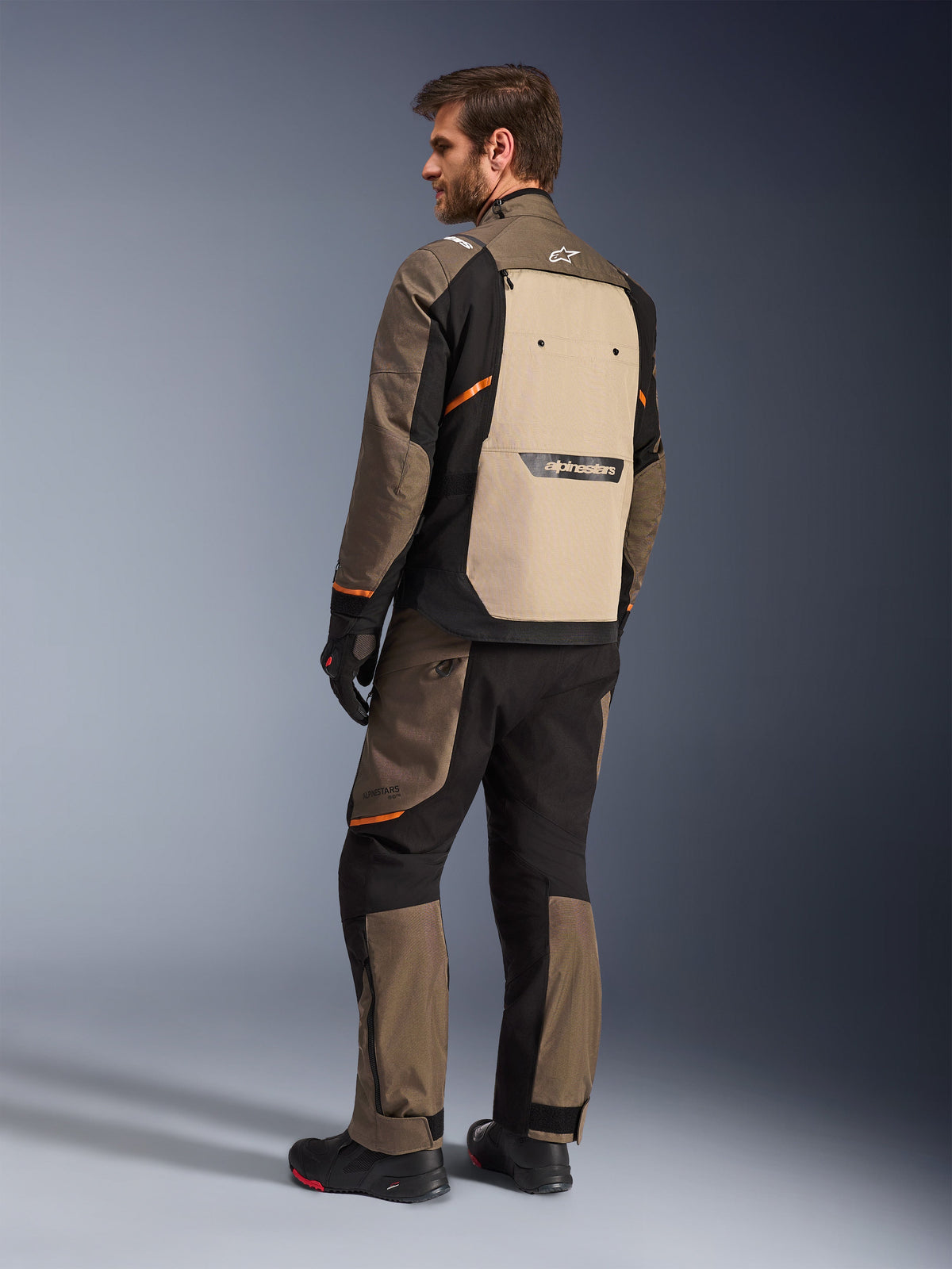 Alpinestars Cusco Drystar® Jacket in Walnut/Aluminum/Black