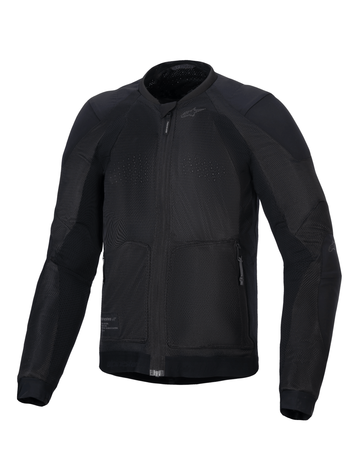 Alpinestars Troop-Air Jacket in Black/Black