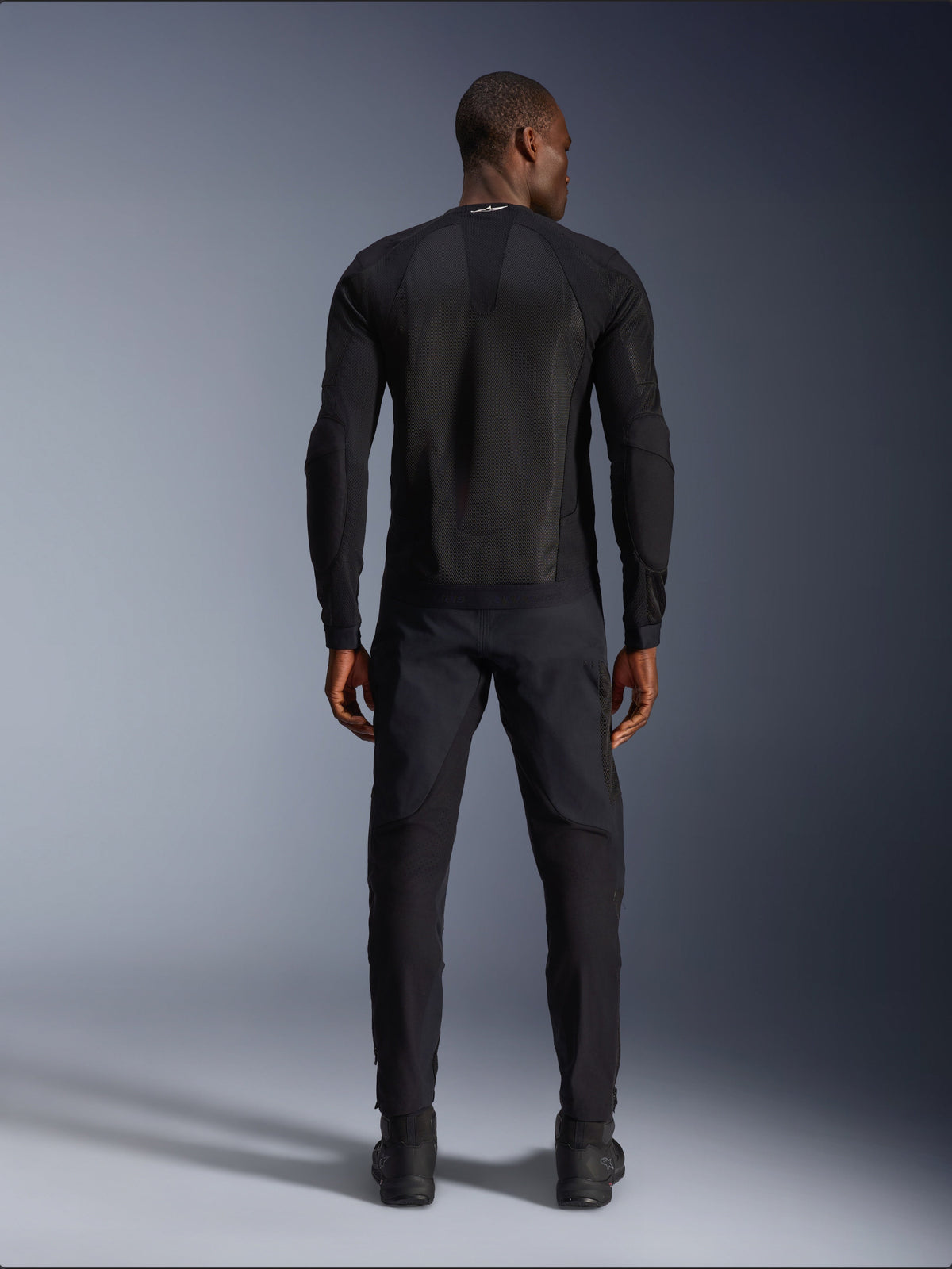 Alpinestars Troop-Air Jacket in Black/Black