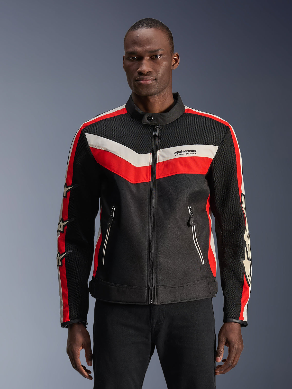 Alpinestars T-Dyno Air Jacket in Black/Bright Red