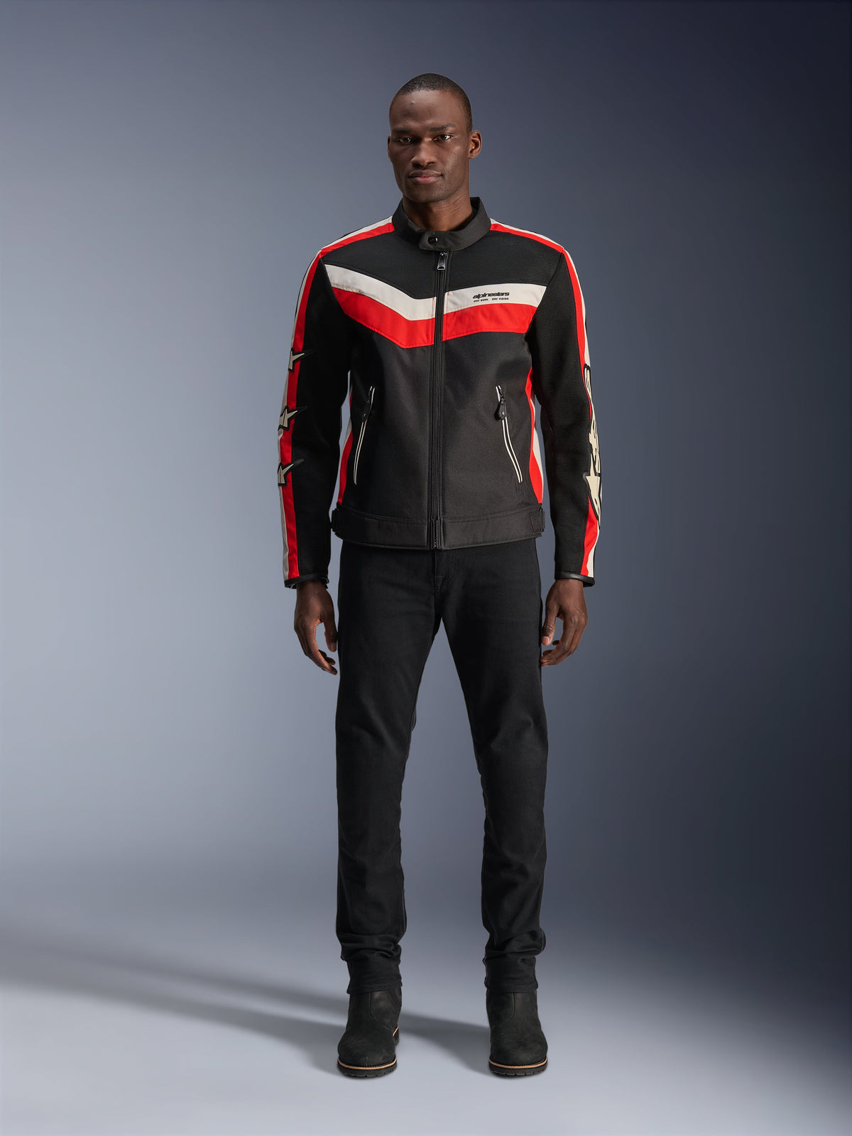 Alpinestars T-Dyno Air Jacket in Black/Bright Red