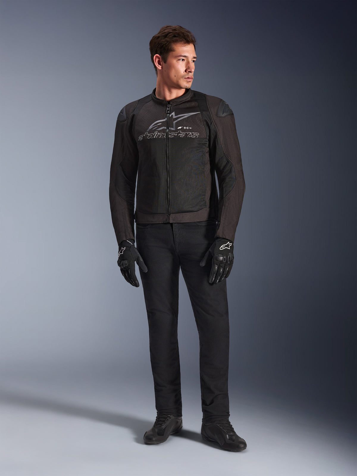 Alpinestars SMX Air Jacket in Black/Anthracite