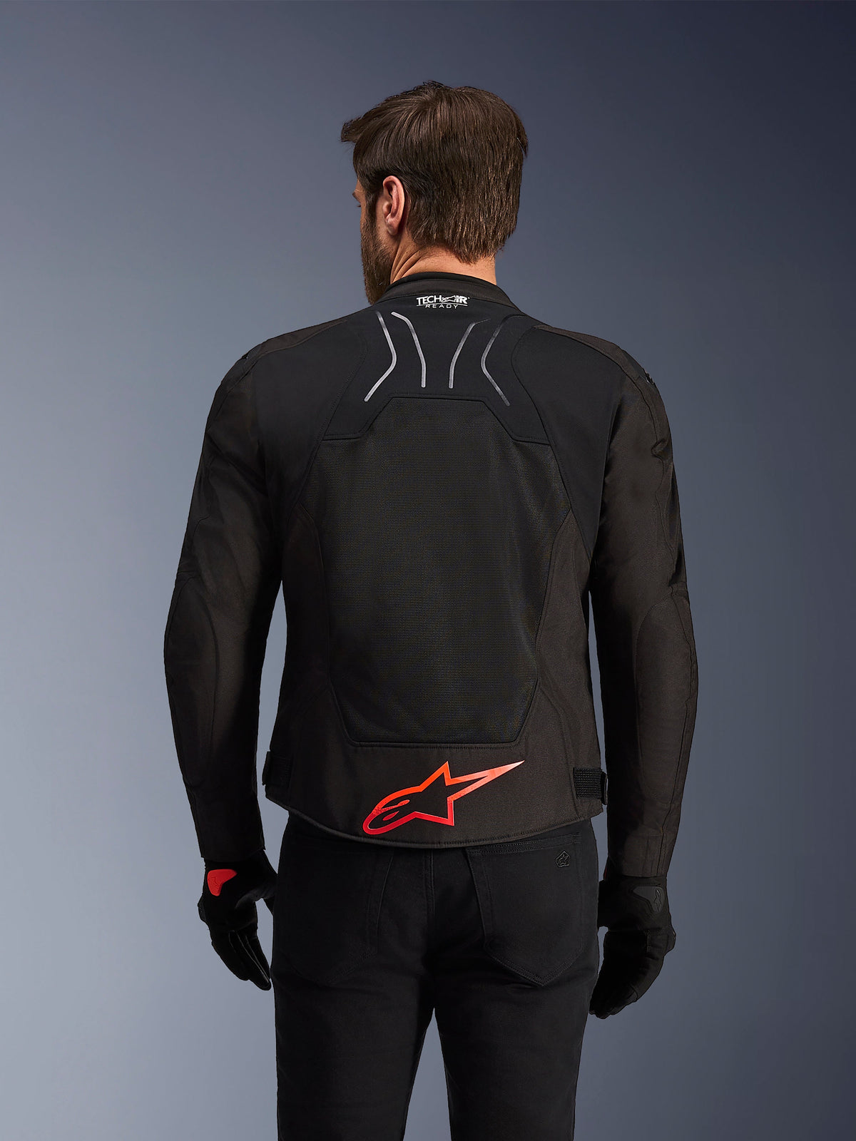 Alpinestars SMX Air Jacket in Black/Red/White