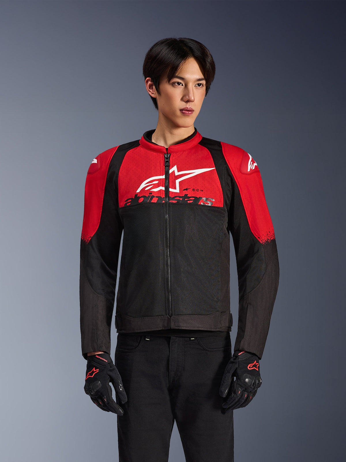 Alpinestars SMX Air Jacket in Red/Black