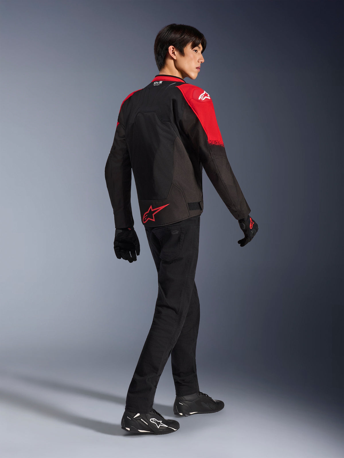 Alpinestars SMX Air Jacket in Red/Black
