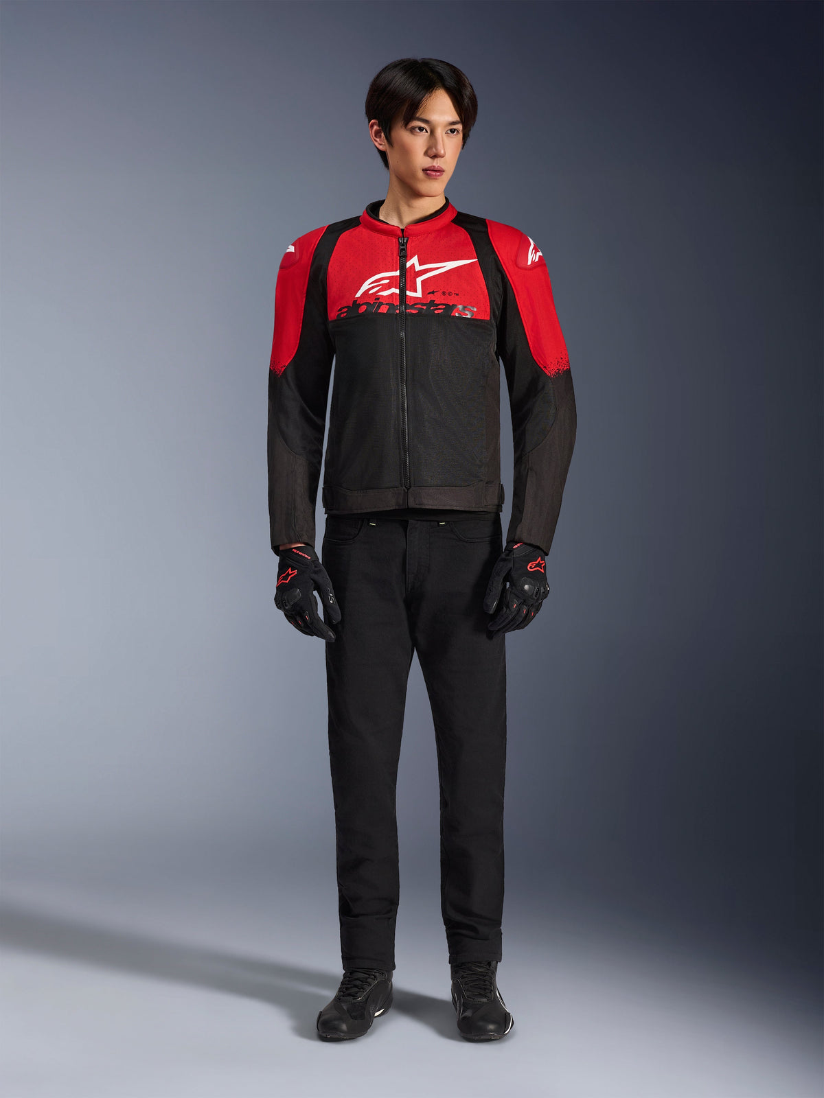 Alpinestars SMX Air Jacket in Red/Black