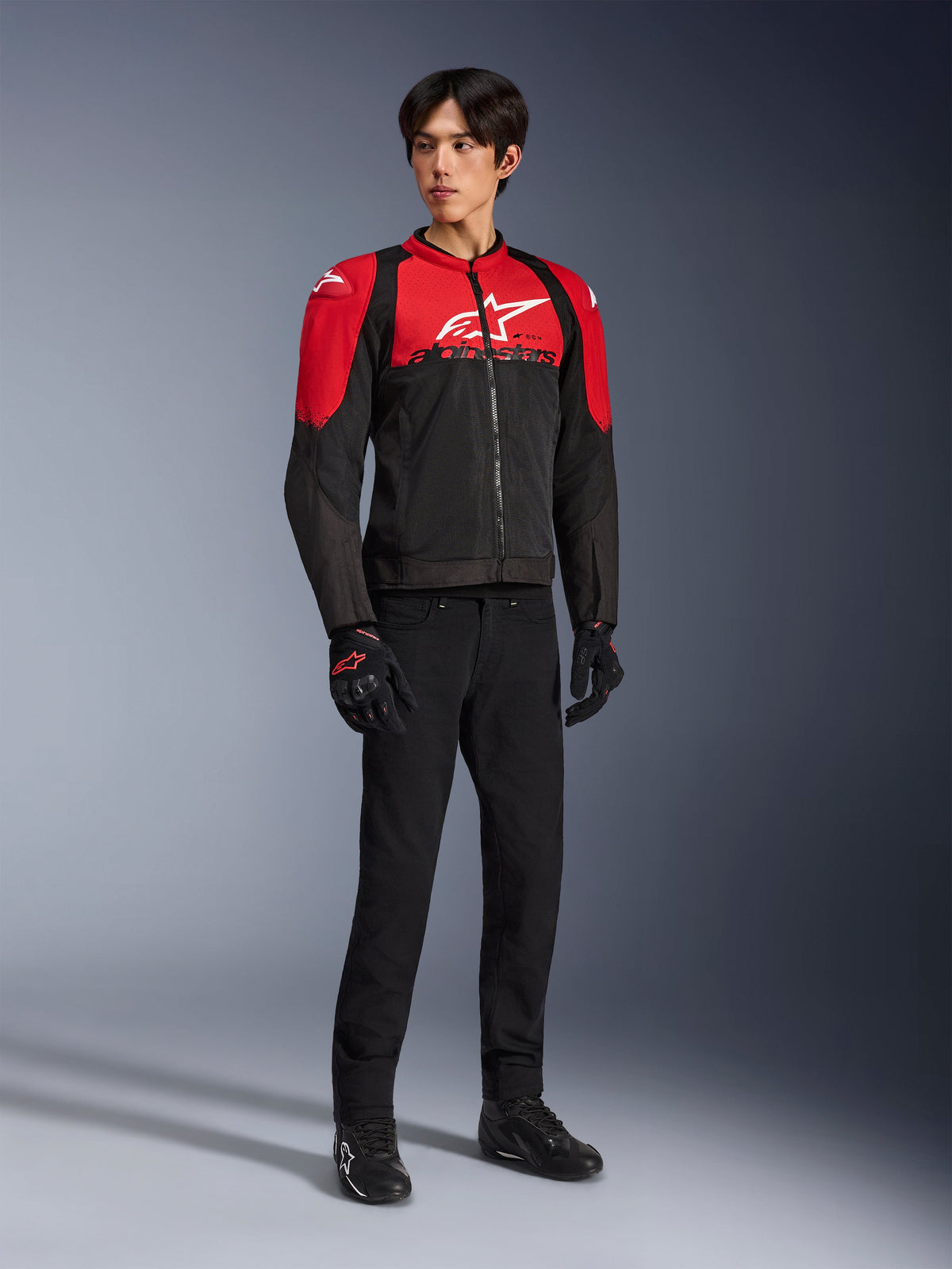 Alpinestars SMX Air Jacket in Red/Black