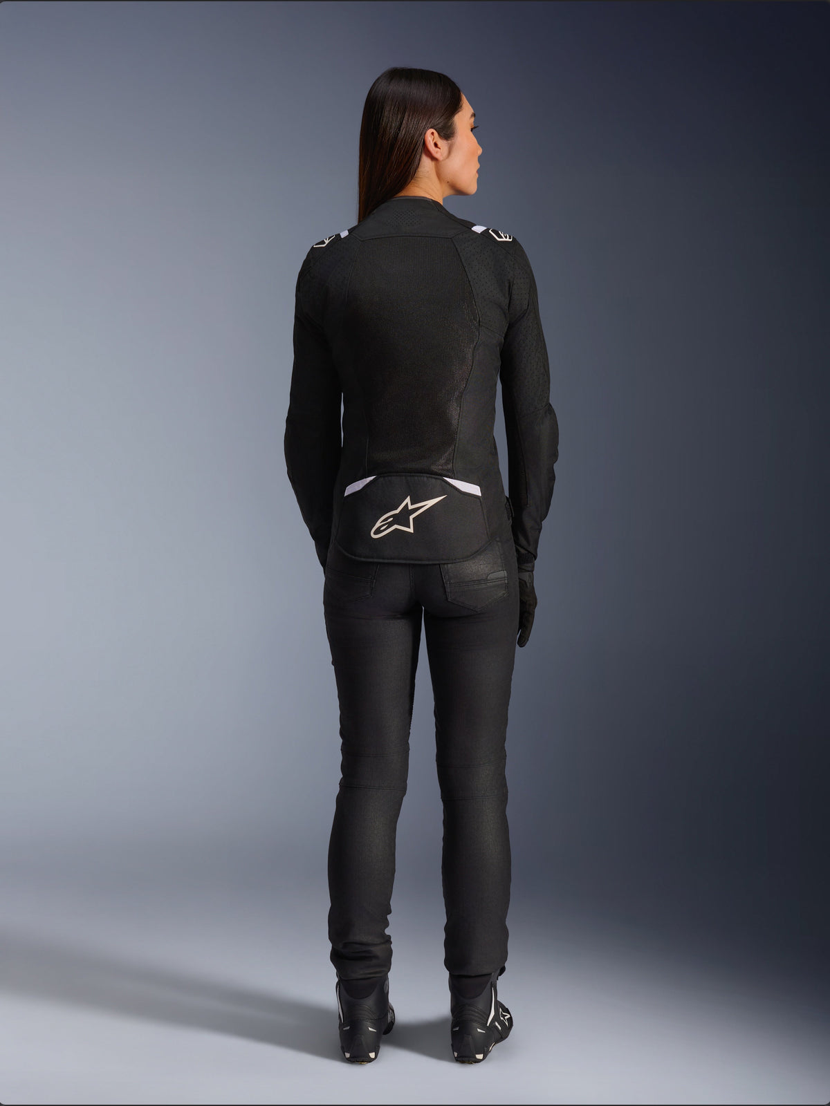Alpinestars Stella T-SPS Air v2 Jacket in Black/White