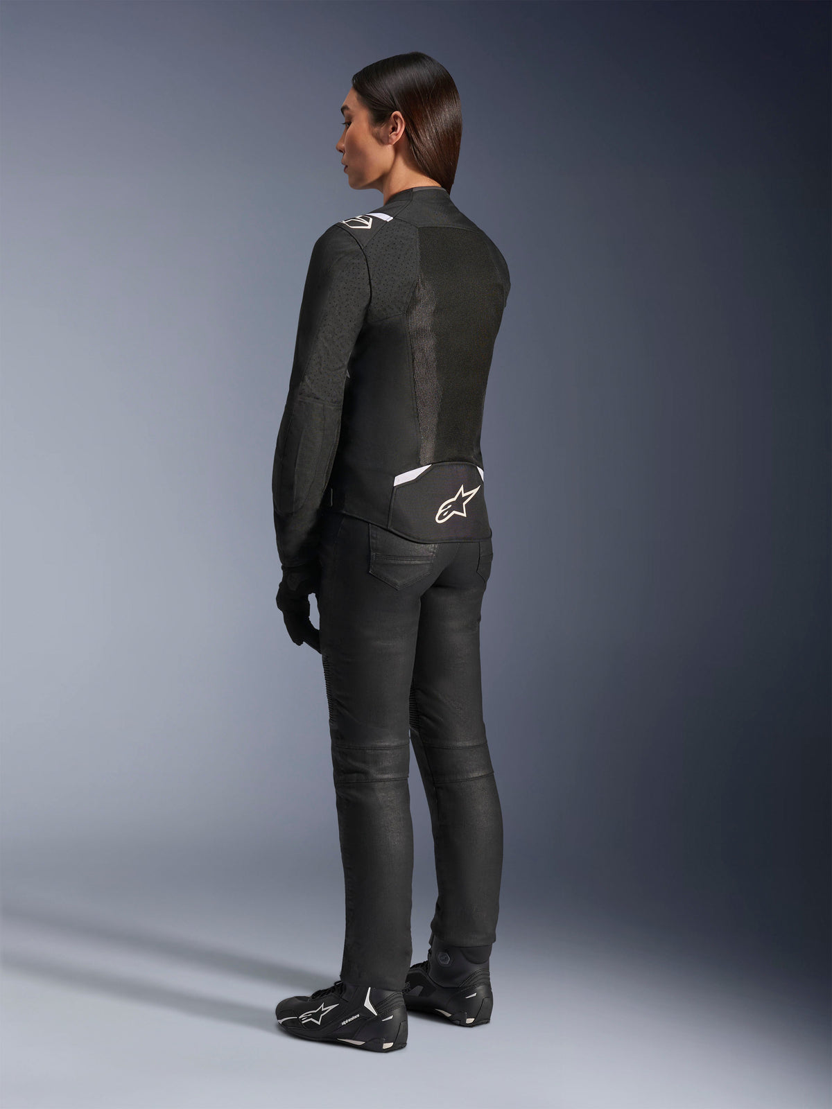 Alpinestars Stella T-SPS Air v2 Jacket in Black/White