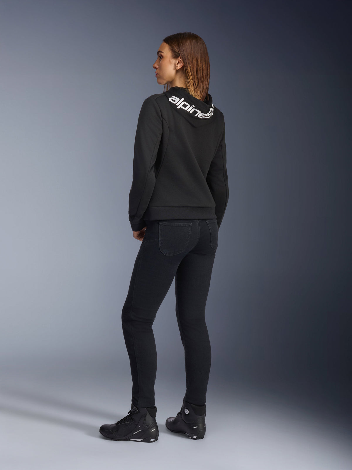 Alpinestars Daisy v3 Women's Riding Denim in Rinse Black