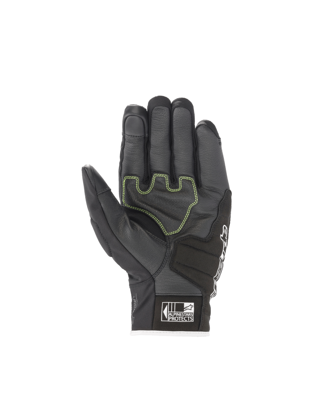 Alpinestars SMX Z Drystar® gloves in Black/White/Fluo Red