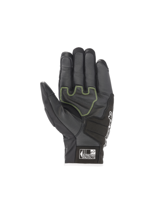 Alpinestars SMX Z Drystar® gloves in Black/White/Fluo Red
