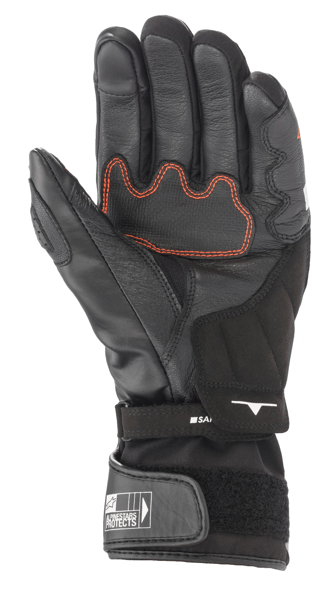 Alpinestars SP-365 Drystar® Gloves in Black/Fluo Red/White