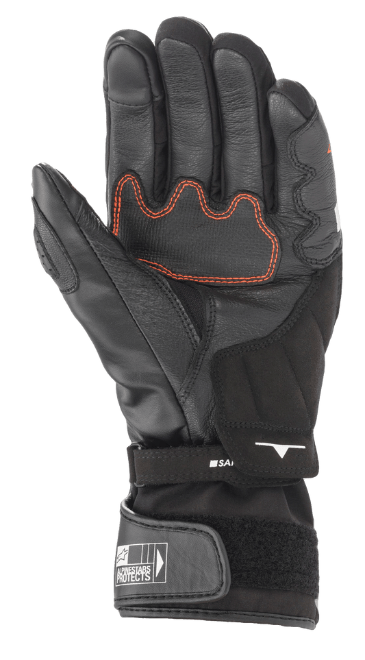 Alpinestars SP-365 Drystar® Gloves in Black/Fluo Red/White