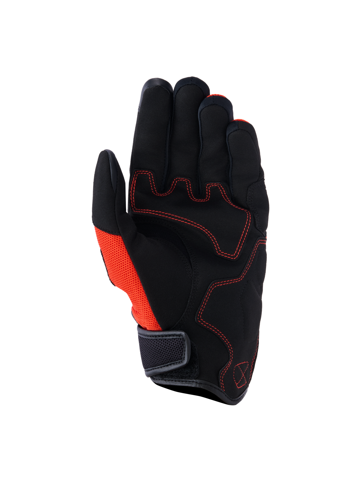 Alpinestars Ignite Gloves in Red Tangerine/Black