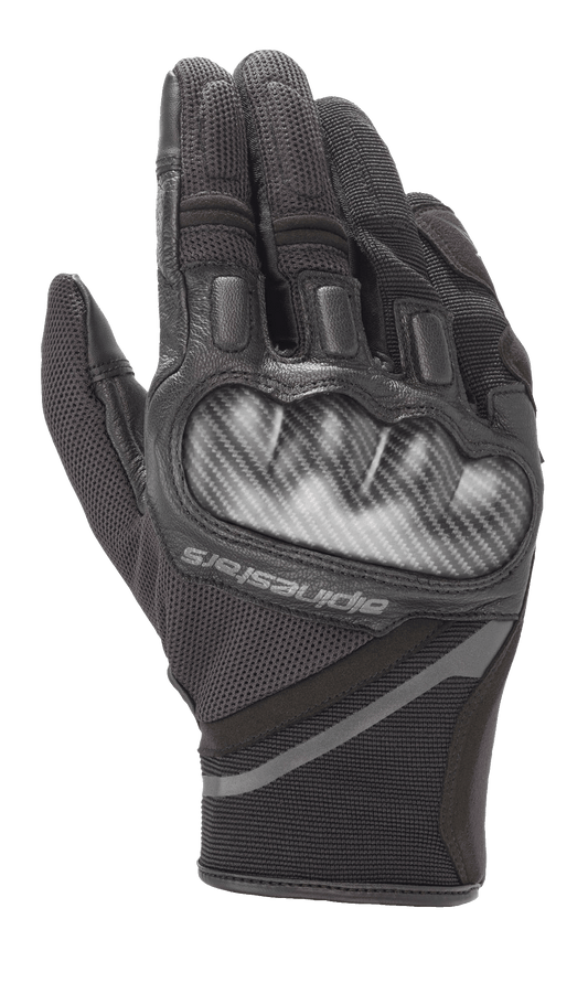 Alpinestars Chrome Gloves in Black/Tar Gray