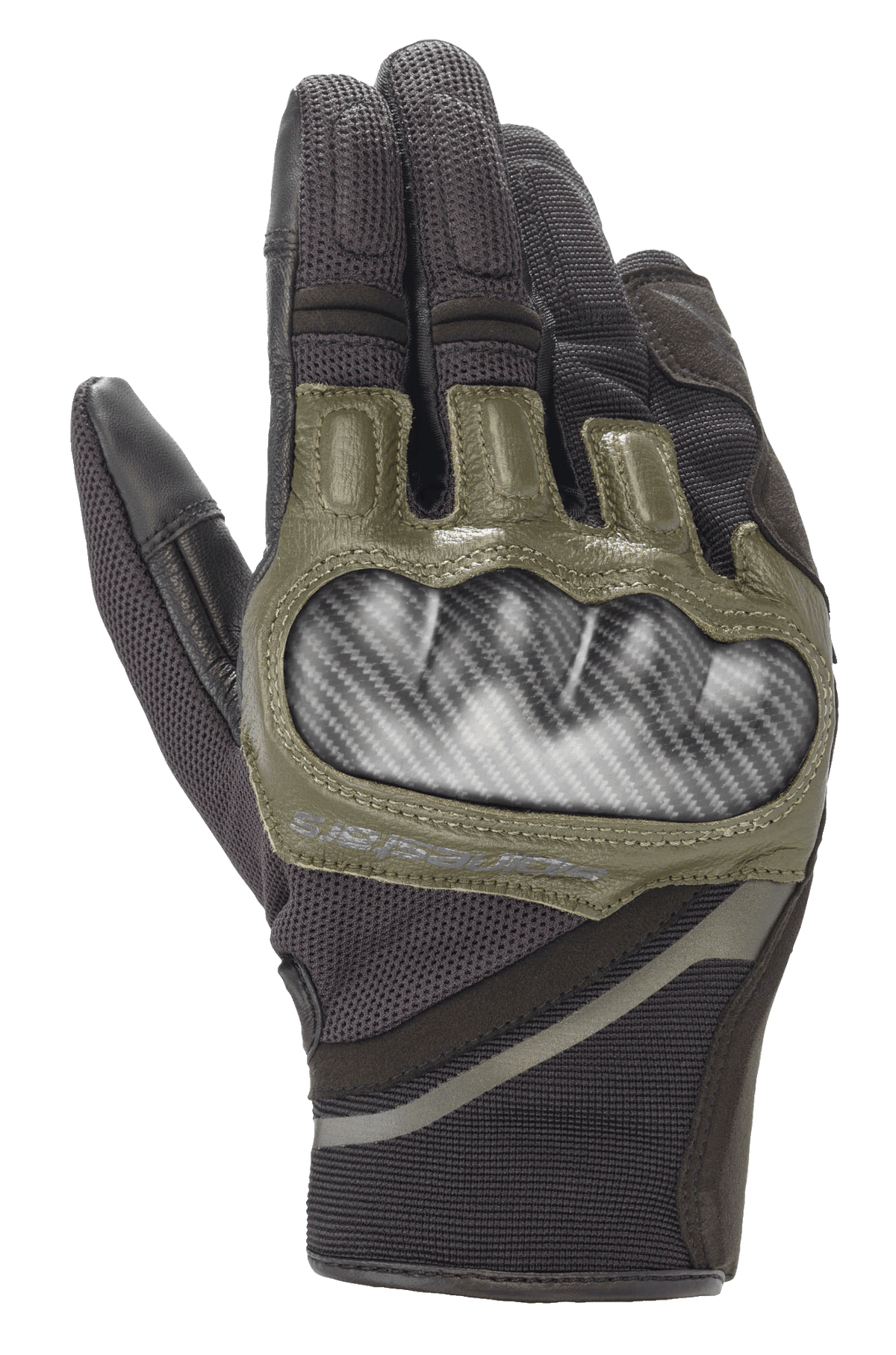 Alpinestars Chrome Gloves in Black/Forest