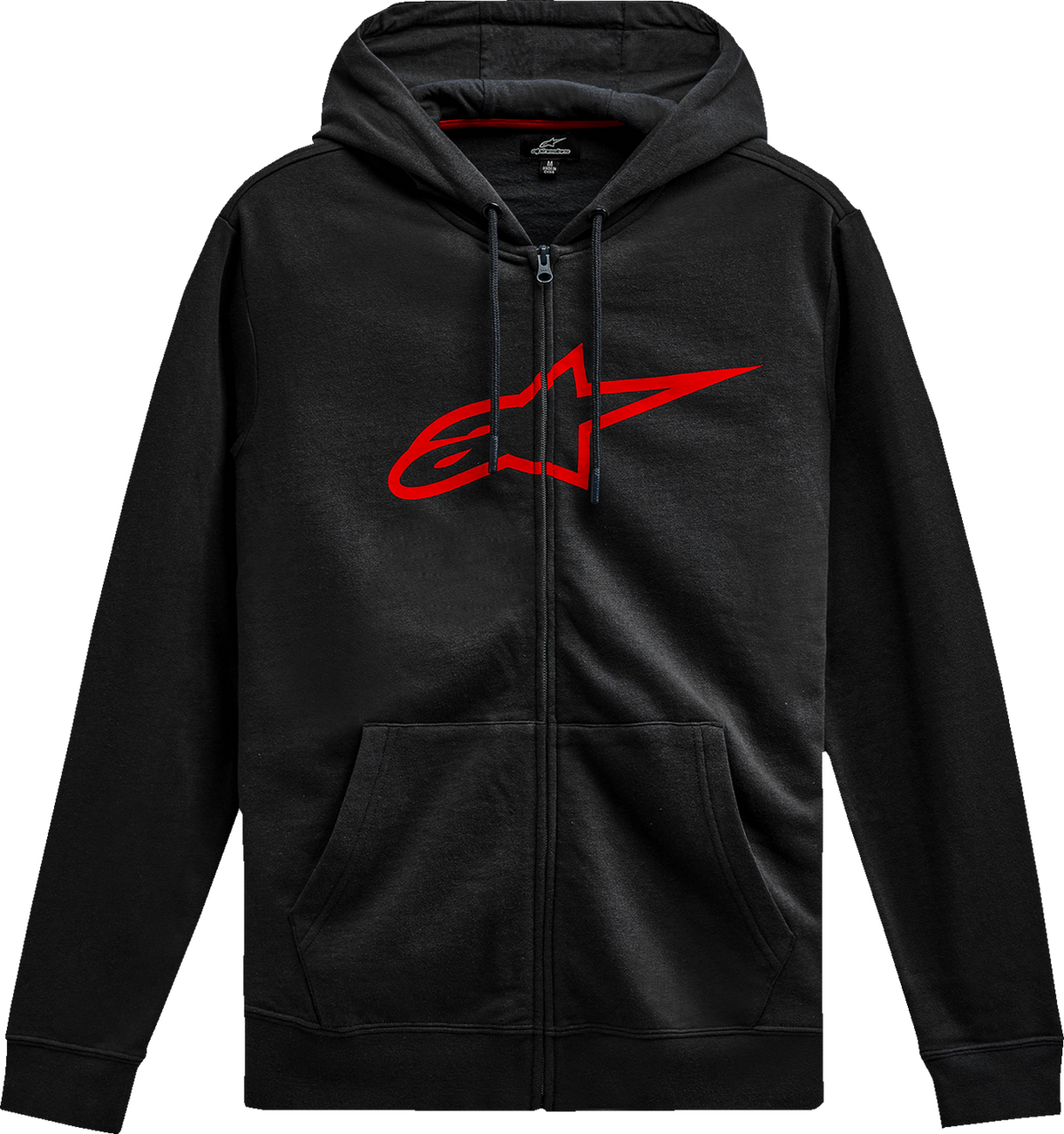 Alpinestars Ageless V3 Zip Hoodie in Black/Red