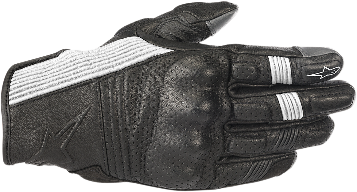 Mustang V2 Gloves - Black/White
