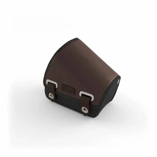 Triumph Swing arm bag with brown leather