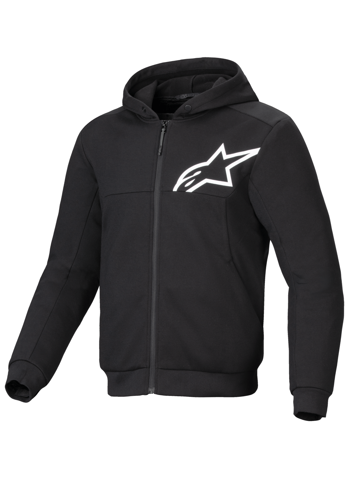 Alpinestars Chrome v2 Sport Hoodie in Black/White