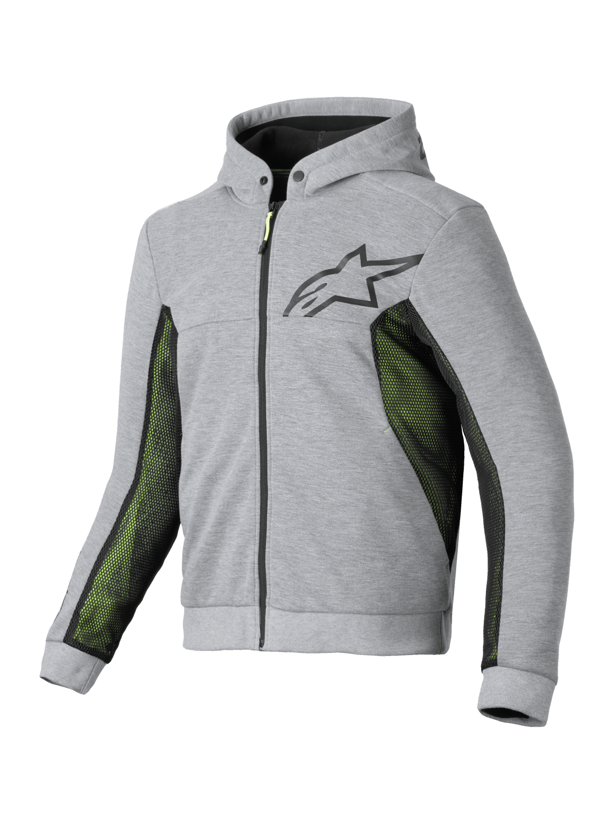 Alpinestars Chrome Air Sport Hoodie in Heather Gray/Black