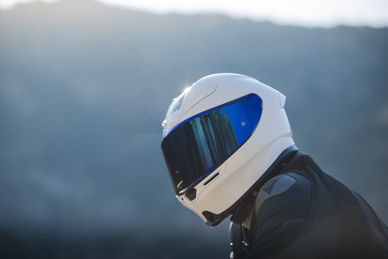 K6 S Helmet - White