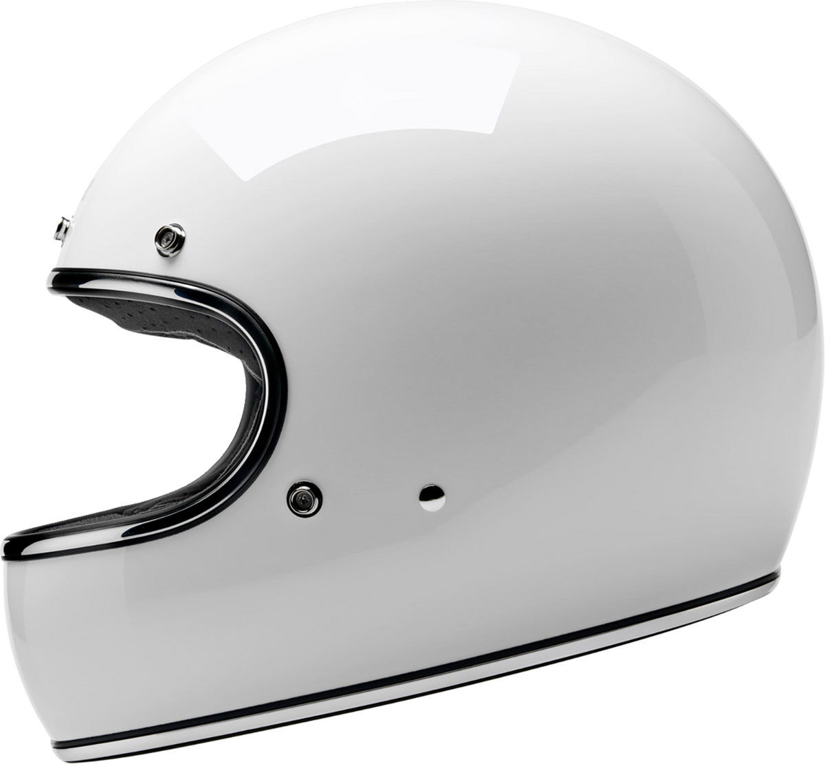 Biltwell Gringo Helmet in Gloss White