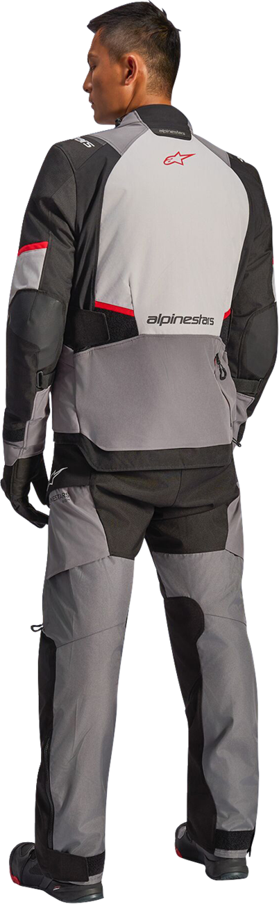 Andes v4 Drystar® Jacket - Dark Gray/Ice Gray/Black/Bright Red