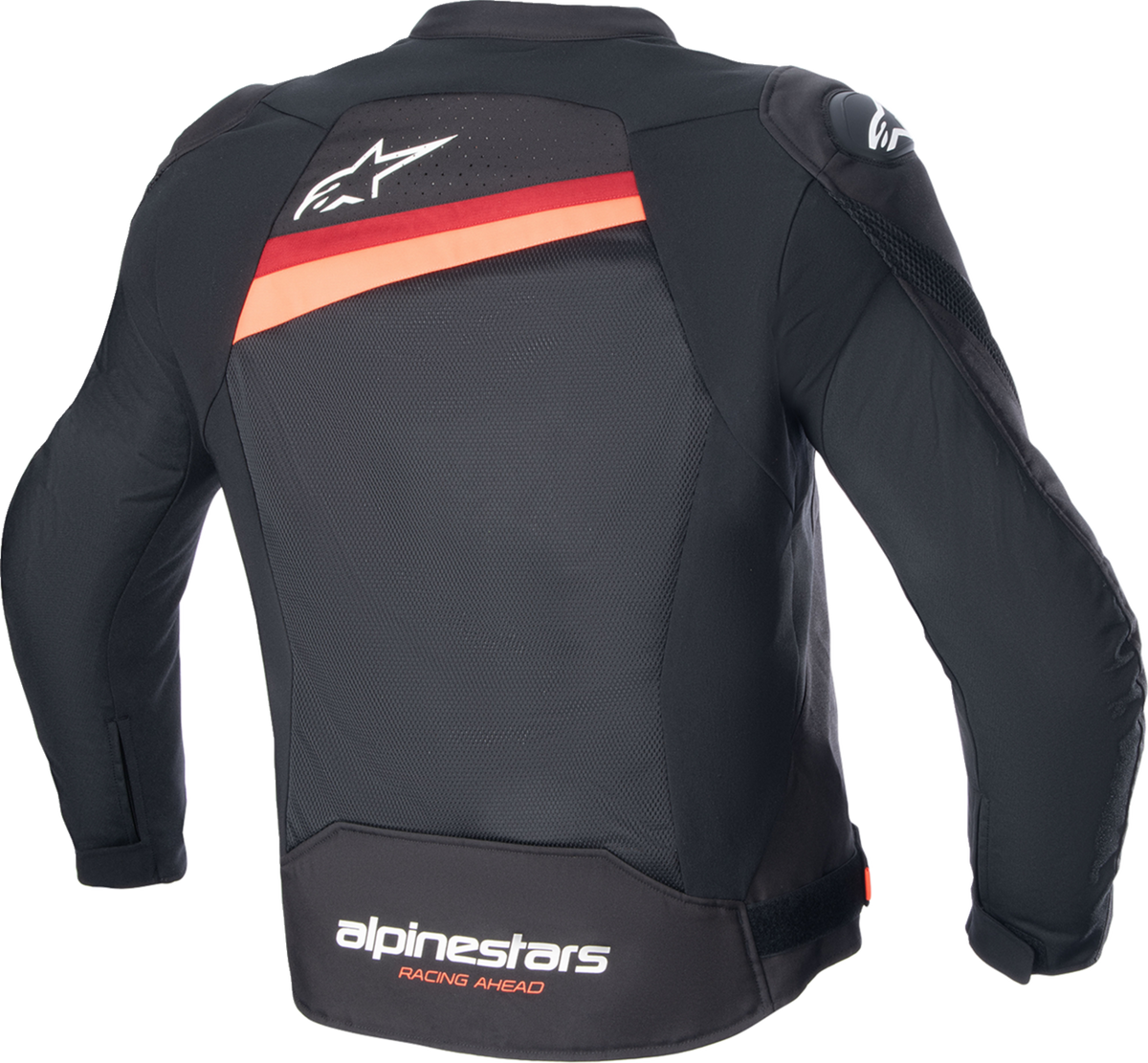 Alpinestars T-GP Plus R v4 Airflow Jacket in Black/Red Fluo