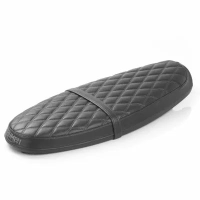 Triumph Black Quilted Ribbed Bench Seat