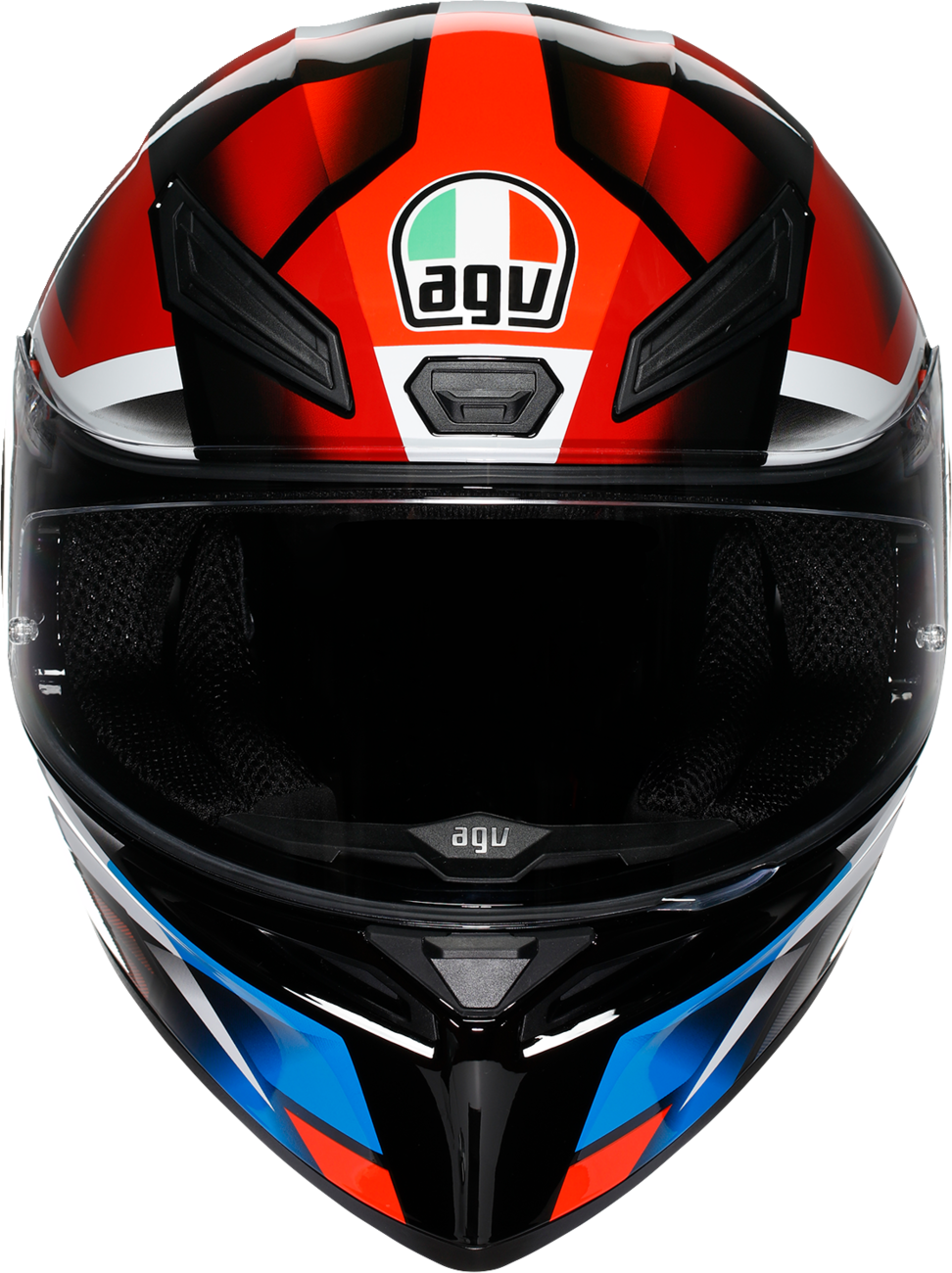 AGV K1 S Fastlap Helmet in Black/Red/Blue