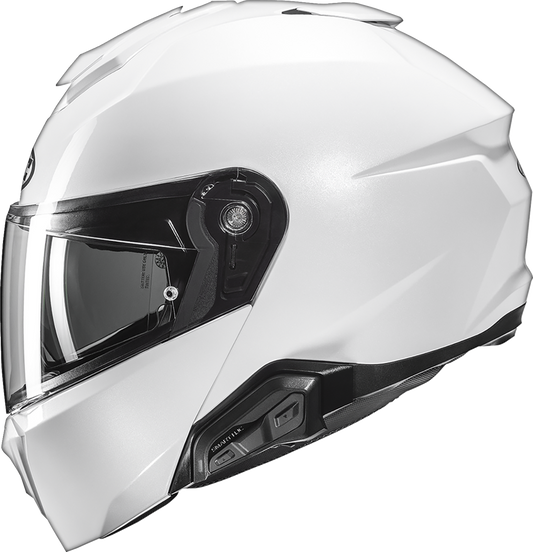 HJC i91 Solid Modular Helmet in White