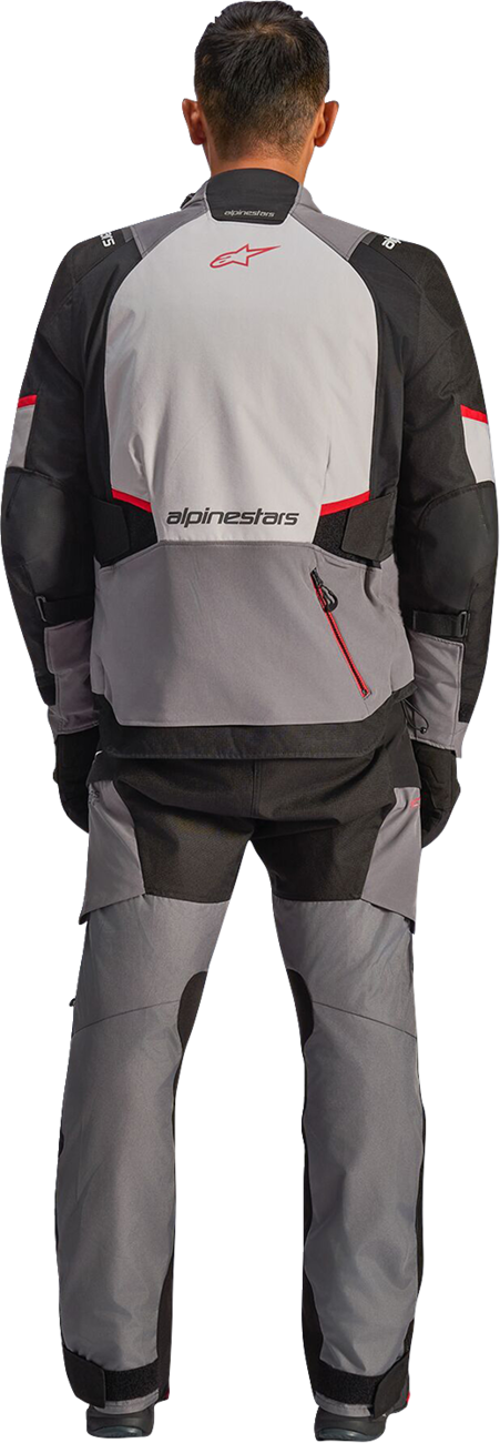 Andes v4 Drystar® Jacket - Dark Gray/Ice Gray/Black/Bright Red