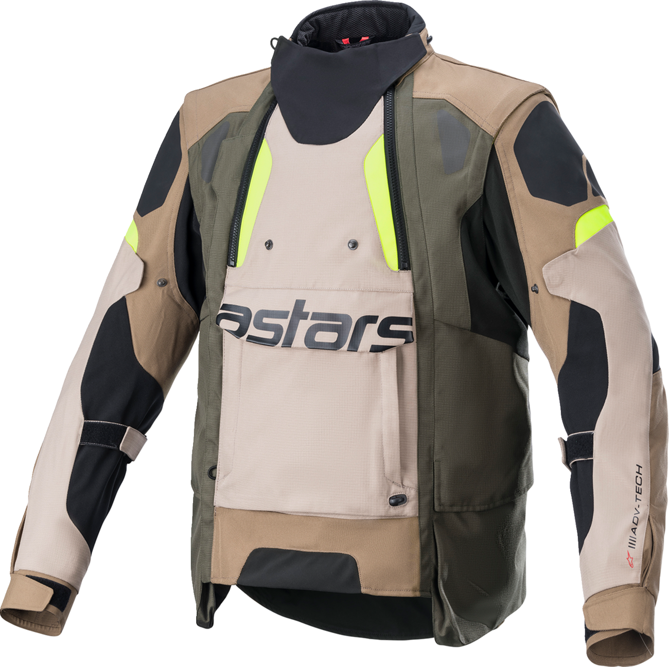 Halo Drystar® Jacket - Black/Sand/Yellow