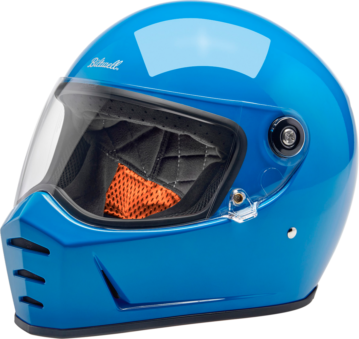 Biltwell Lane Splitter 22.06 Helmet in Gloss Tahoe Blue